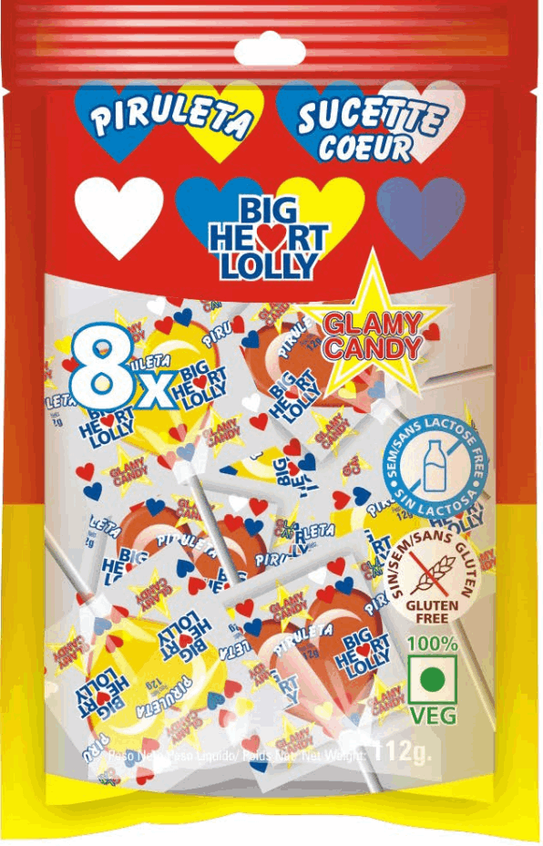 Bolsa Piruletas CORAZON